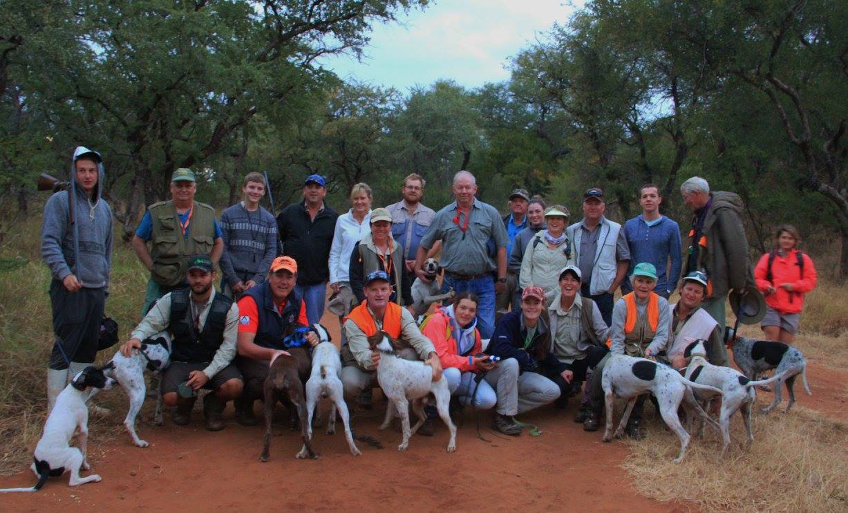 Pointer Dog Bird Trial and Wing Shooting in Zimbabwe